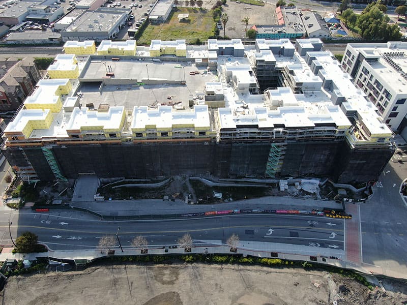 Multi-Family Housing Milpitas Project - Aerial Photo