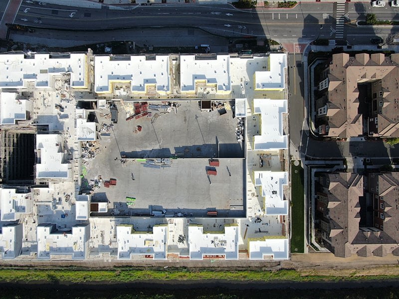 Multi-Family Housing Milpitas Project - Aerial Photo